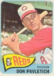1965 Topps Baseball Cards      472     Don Pavletich